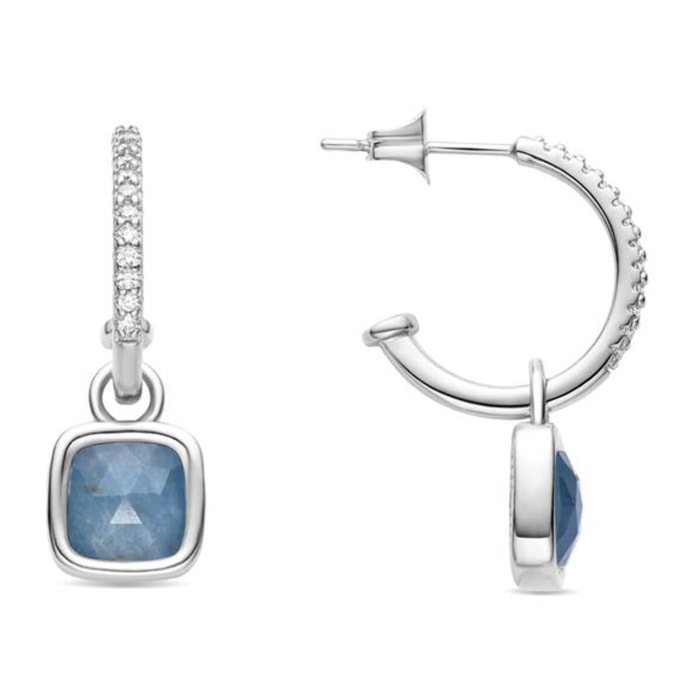 Pendientes Lux by Lux acabados plata