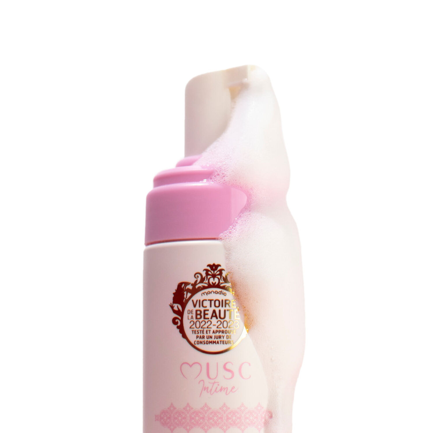 Musc Blanc - Mousse Nettoyante Intime 150 ml