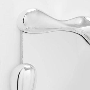 Miroir Lava 180x90cm argenté Kare Design