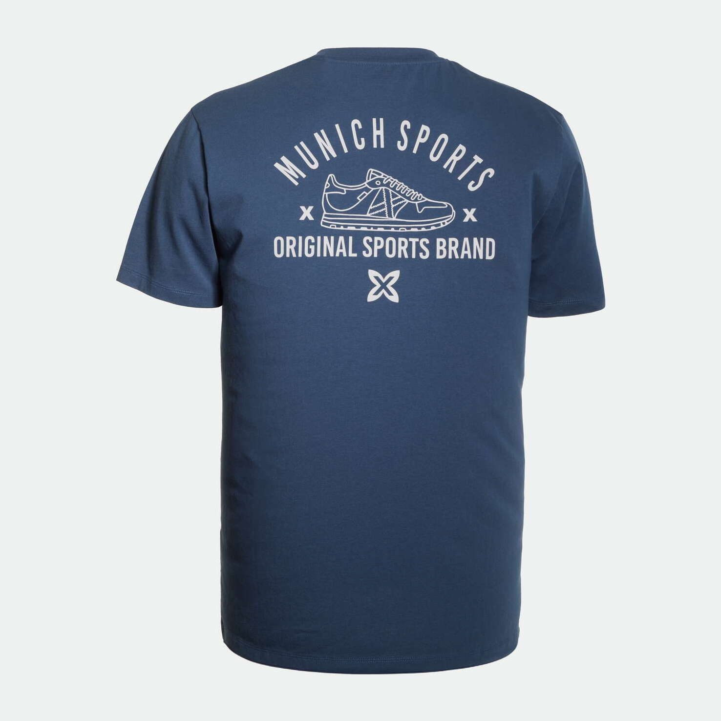 Camiseta MUNICH de algodón azul marino