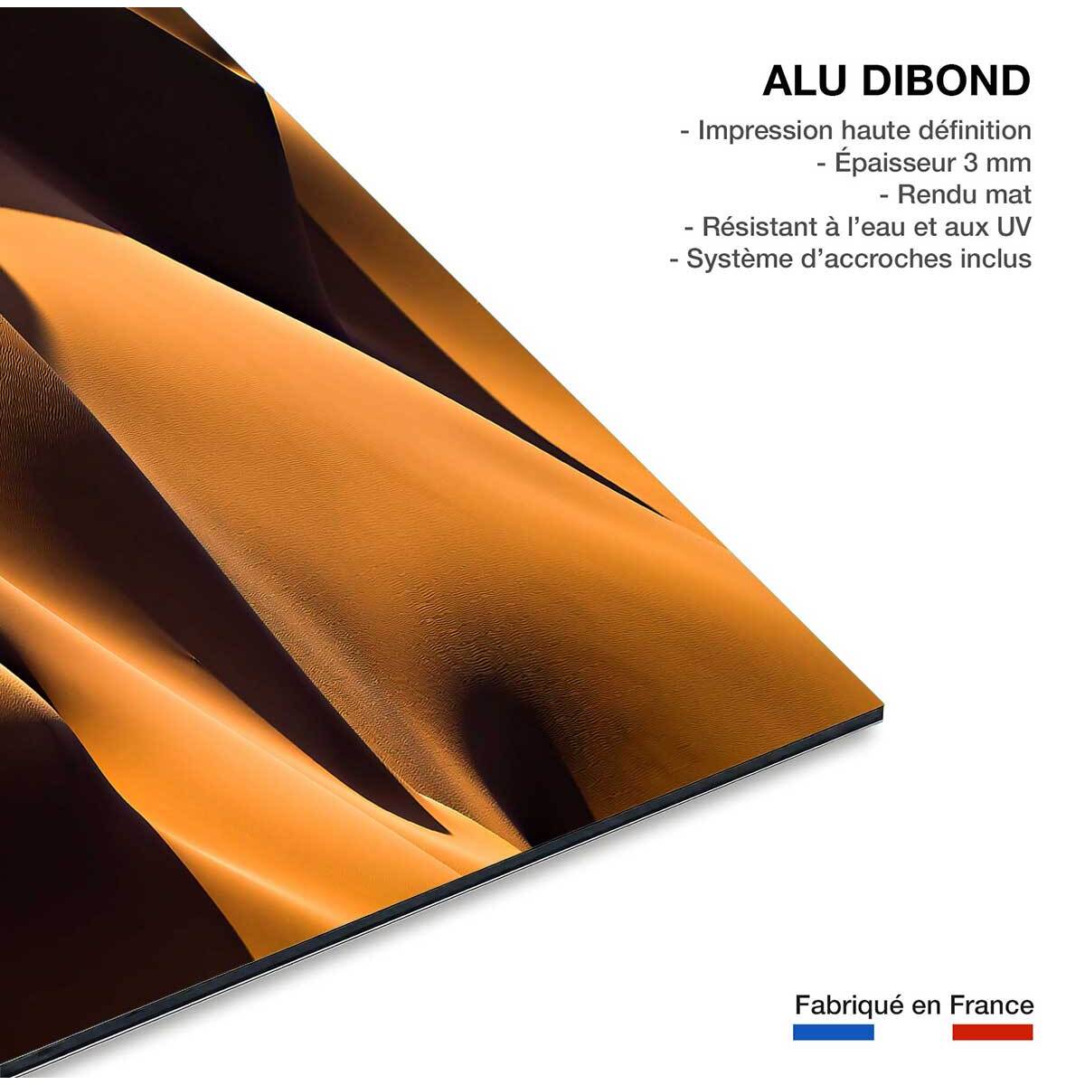 Tableau dune et lumière Tableau alu Dibond