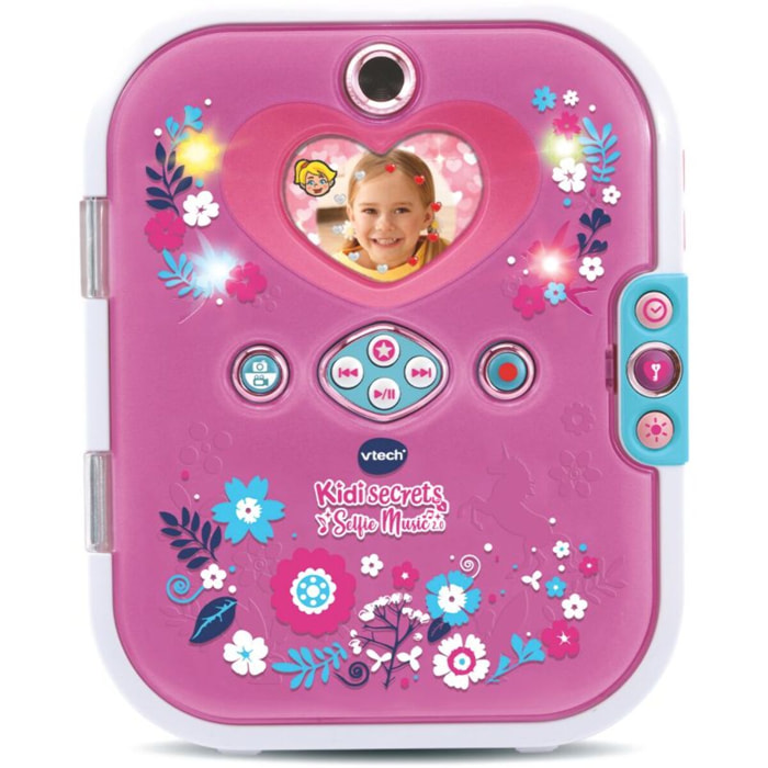 Jeu éducatif VTECH KidiSecrets Selfie Music 2.0 rose