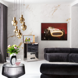 Tableau LED voiture de course 120x80cm Kare Design