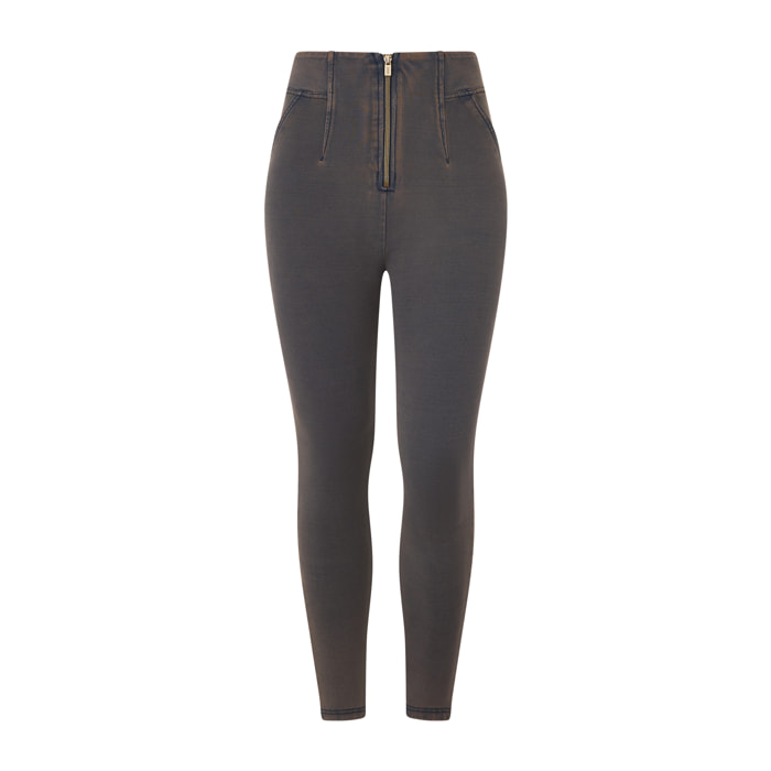Jeggings WR.UP 7/ vita alta lavaggio ice wash