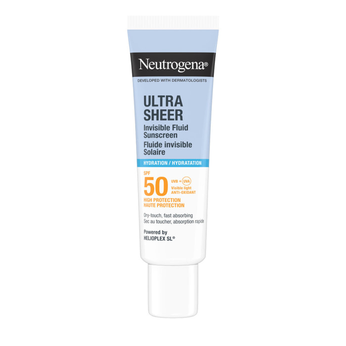Ultra Sheer SPF 50 - Fluide Solaire Invisible Ultra Sheer Hydratation 50 ml
