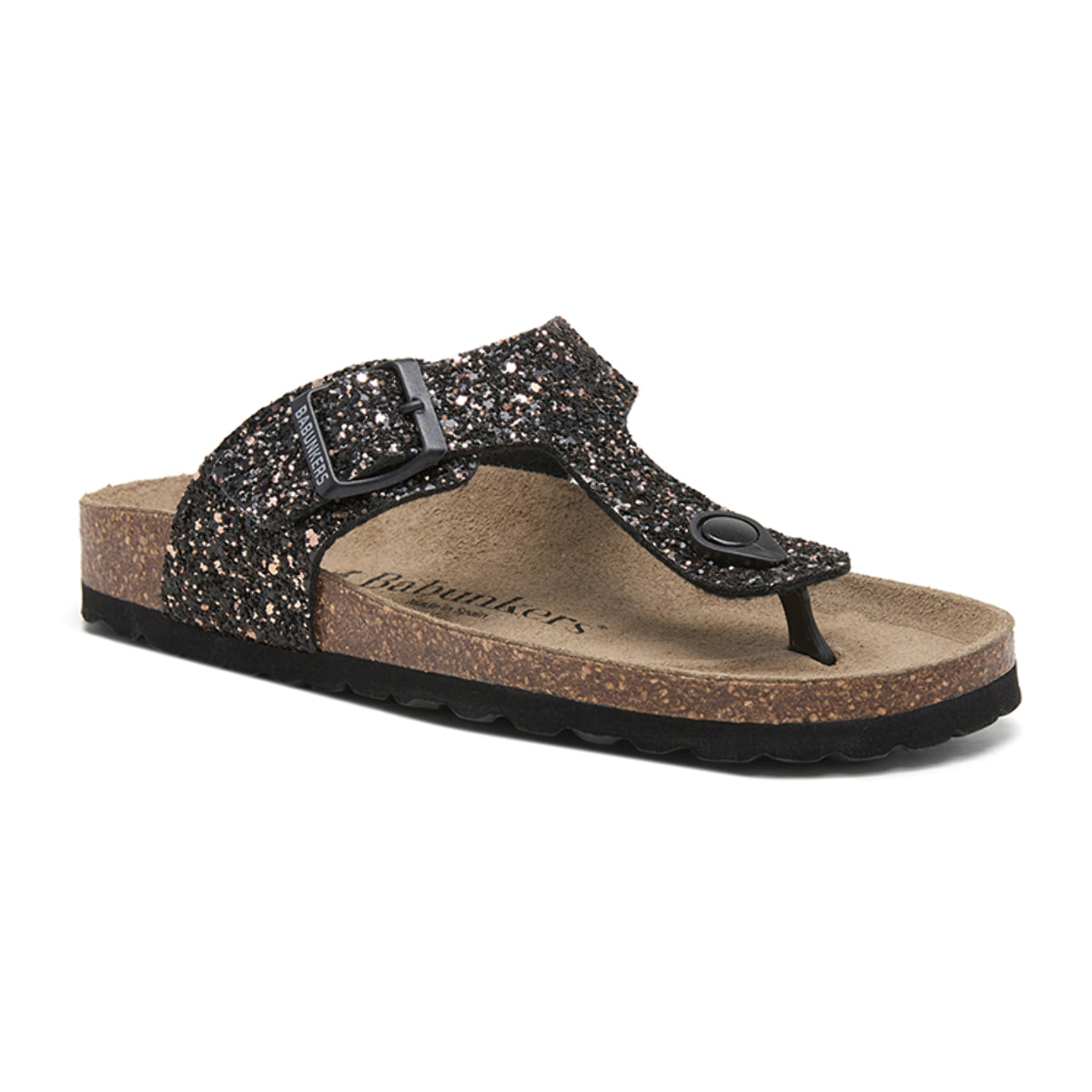 SANDALIA BABUNKERS NEGRO