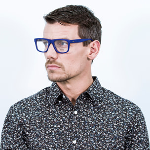 Gafas de sol OCEAN SNOW - Negro mate / Polarizada revo azules