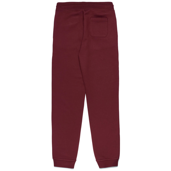 Pantaloni Robe di Kappa Uomo Rosso DELFO BRUSHED