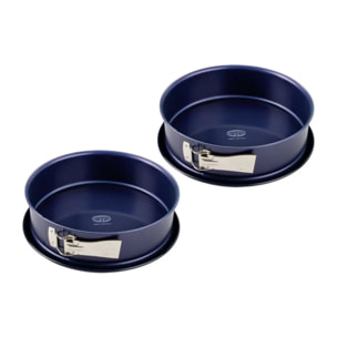 Ensemble de 2 Moules à manqué à charnière 28 cm Dr Oetker Back Liebe