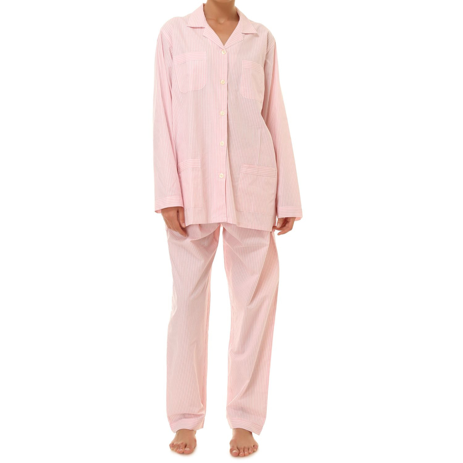 Pigiama leggero DONNA righe rosa