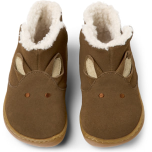 CAMPER Peu Cami Twins - Botines Marrón Infantil Unisex