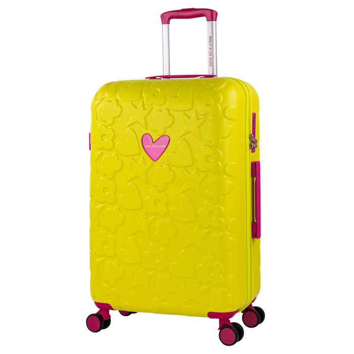 Maleta Pc Mediana Agatha Ruiz De La Prada Iconic Pistacho