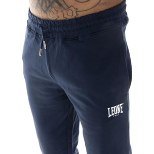 Tuta da uomo pull on con cappuccio in cotone non garzato Leone Easy