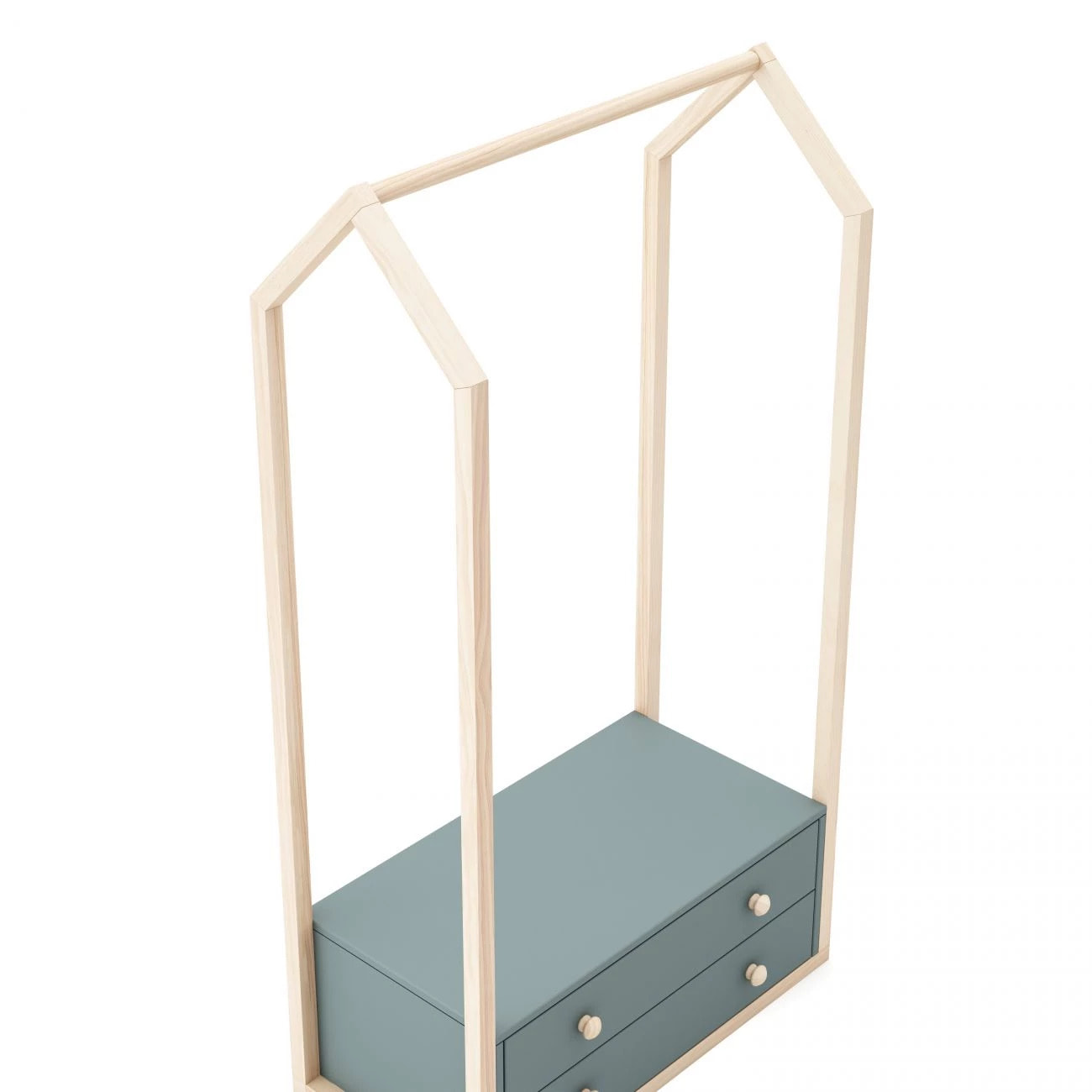 Perchero juvenil Misty Breeze Verde Salvia - Oak Soft