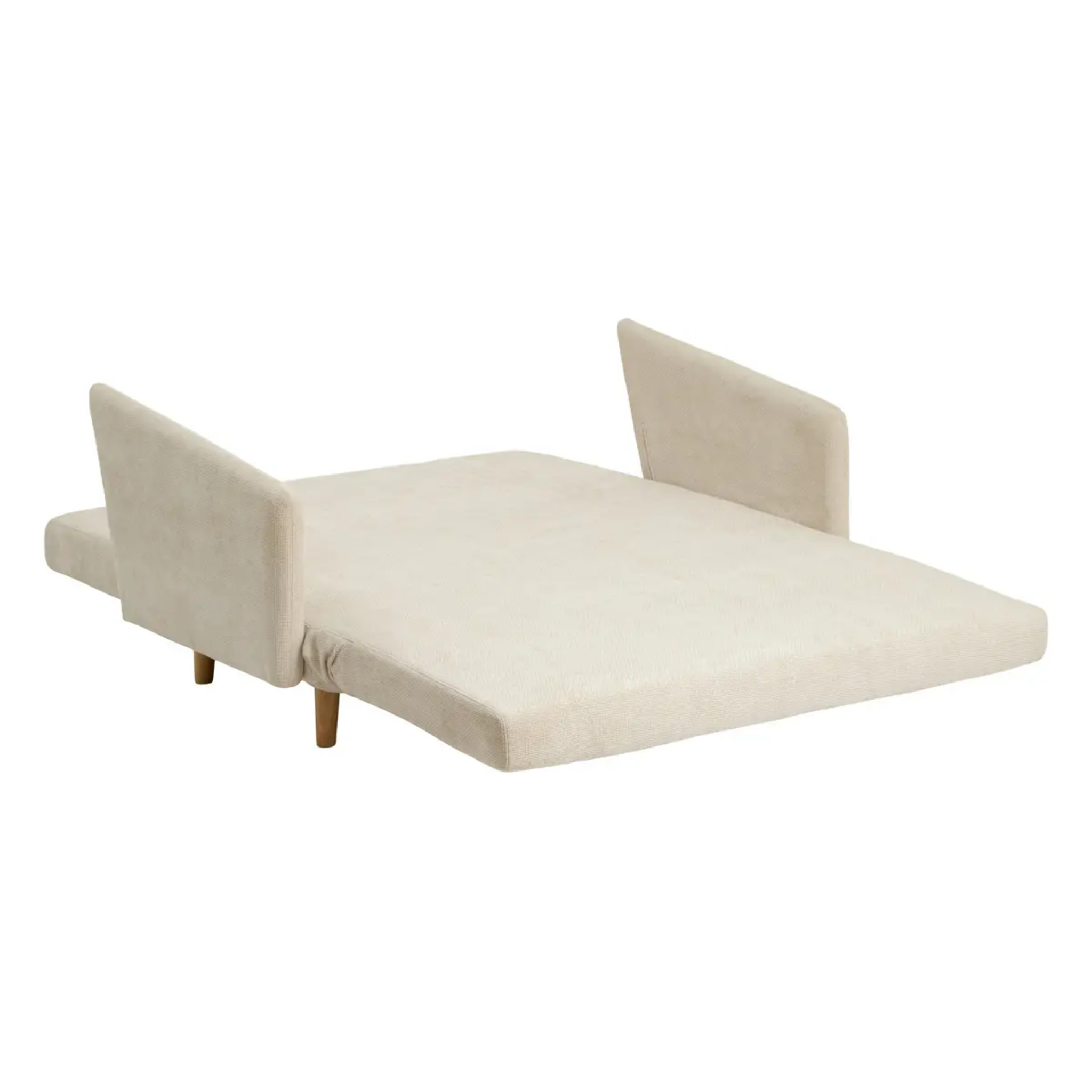 Canapé clic-clac Milo 2 places beige