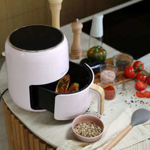 Friteuse sans huile 4,5L rose COLORAMA