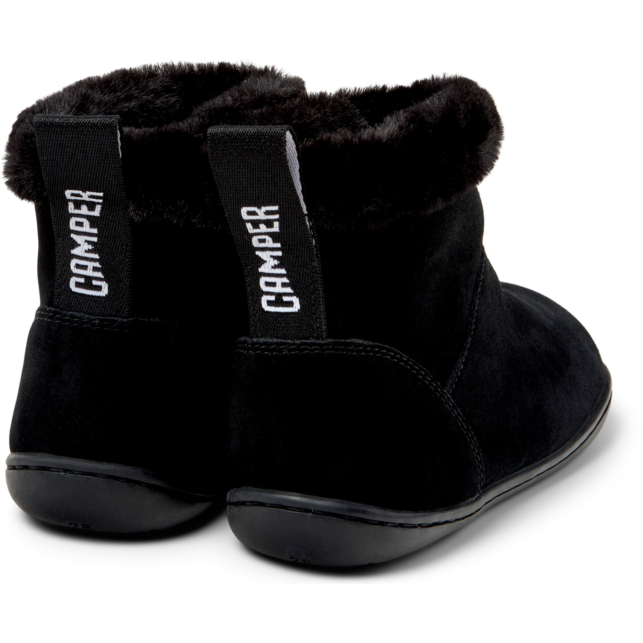 Botines - CAMPER Peu Cami - Negro - Piel de ante