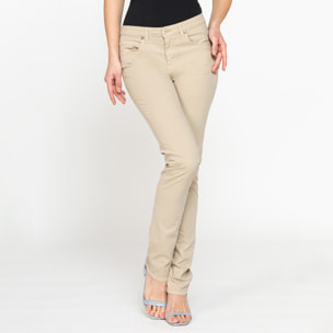 PANTALONI COLORATI IN TELA STRETCH