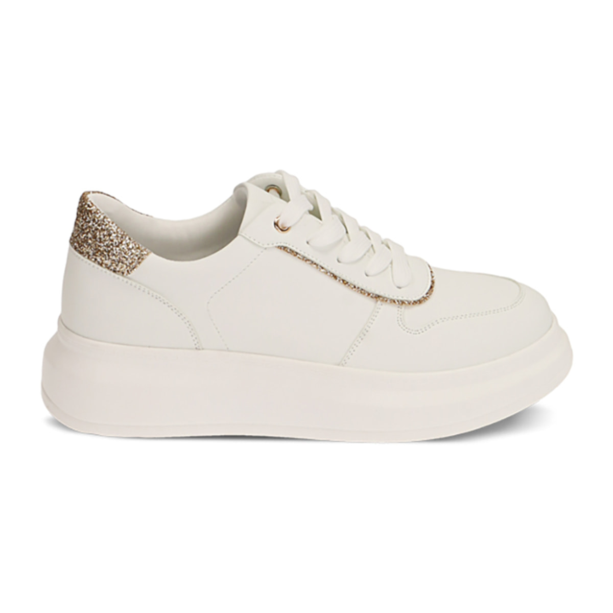 Sneakers bianche glitter