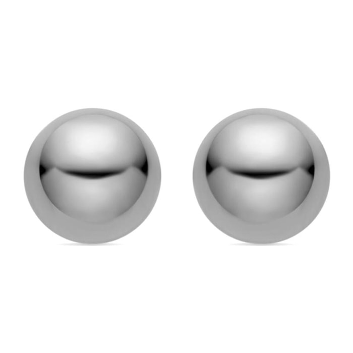 Pendientes Lux by Lux acabadoss en rodio