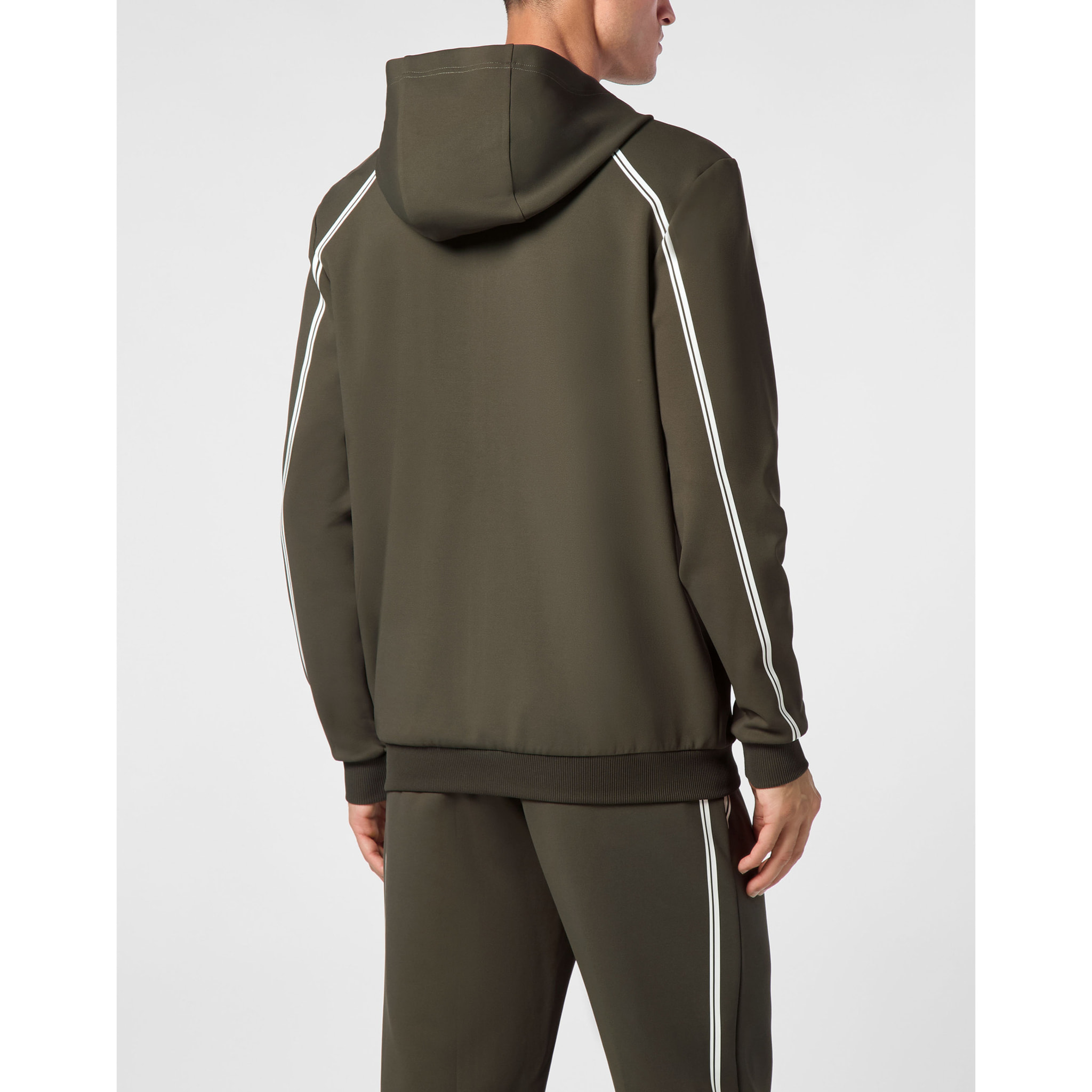 PLEIN SPORT Hooded Sweatjacket