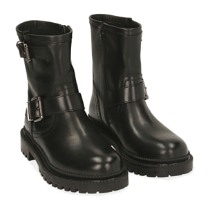 Bikers neri in pelle