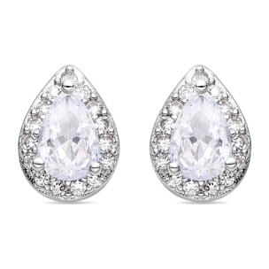 Pendientes Lux by Lux acabados plata