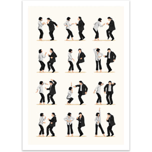 Affiche - Pulp Fiction Dancing - Nour Tohme