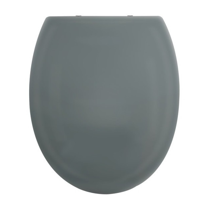 Abattant wc HARRY Gris Anthracite - Charnière Zinc Spirella