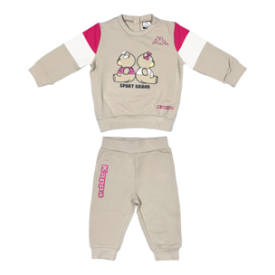 Tuta Bambina KAPPA 12 / 18 / 24 / 30 Mesi Cotone Leggero