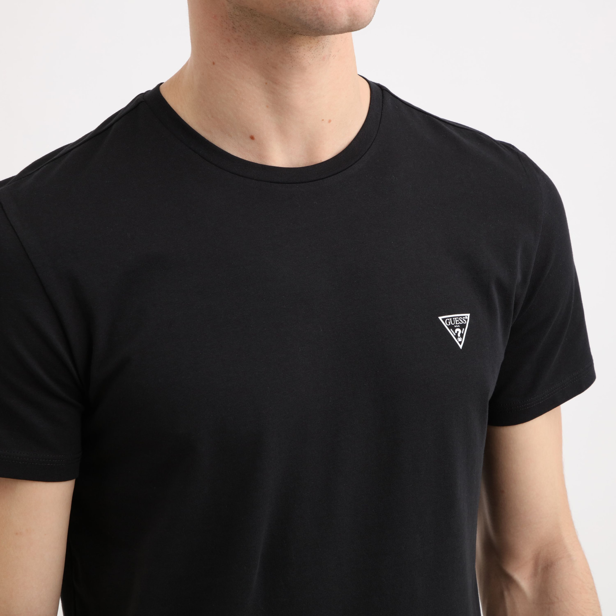 T-shirt Caleb - logo - coton biologique - noir