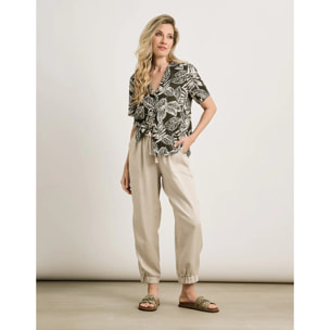 Camisa Manga Corta Verde - Bajita