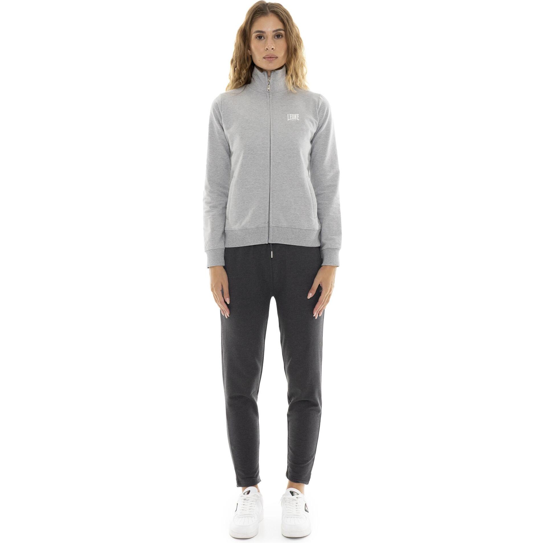 Tuta da donna invernale con colletto e zip "Silver"