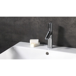 Mitigeur de lavabo 100 avec tirette et vidage chromé Talis Select S