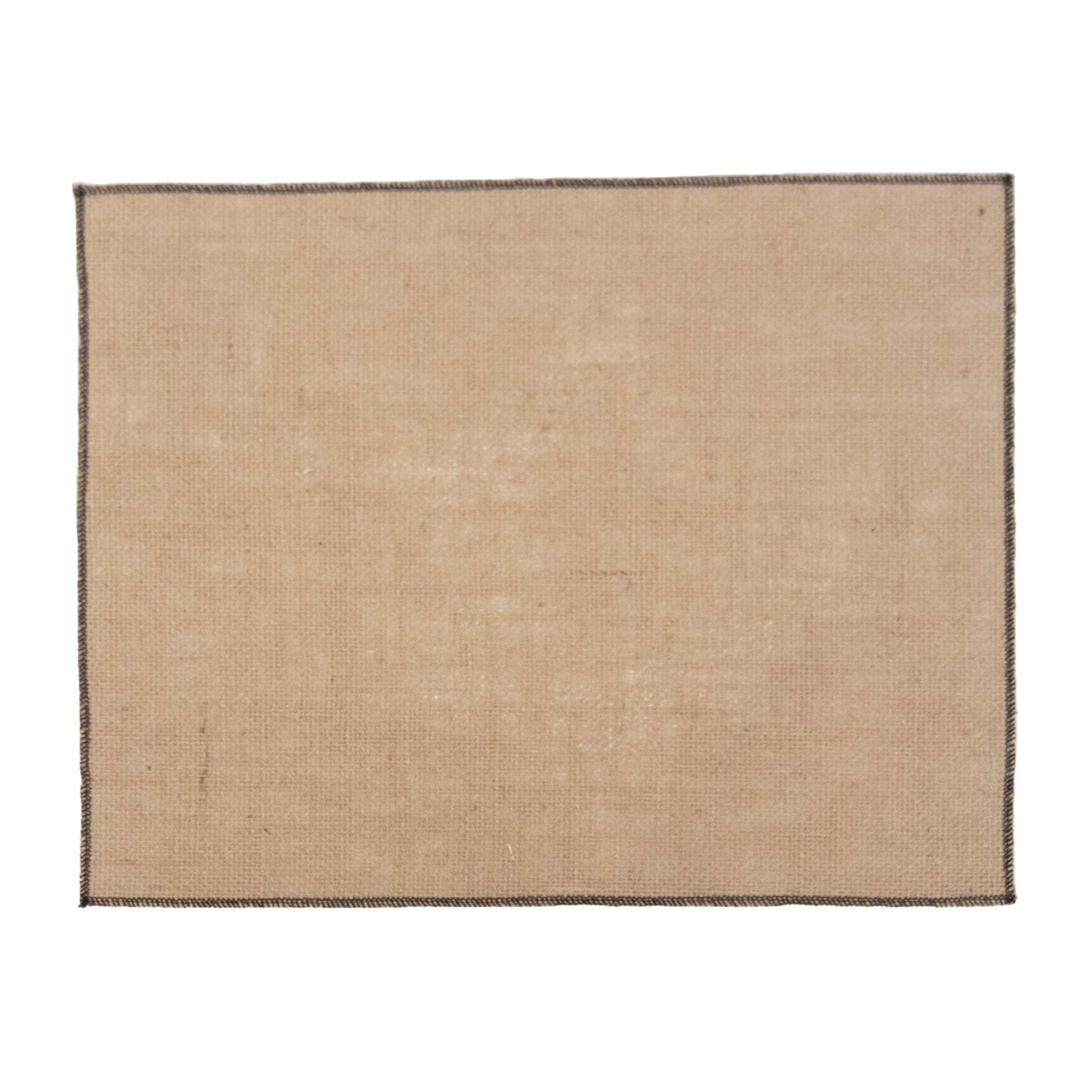 Set de table en jute enduite - Noir