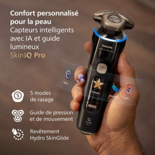Rasoir Rech PHILIPS XP9400/31 Serie i9000 prestige 100 % étanche avec Skin IQ