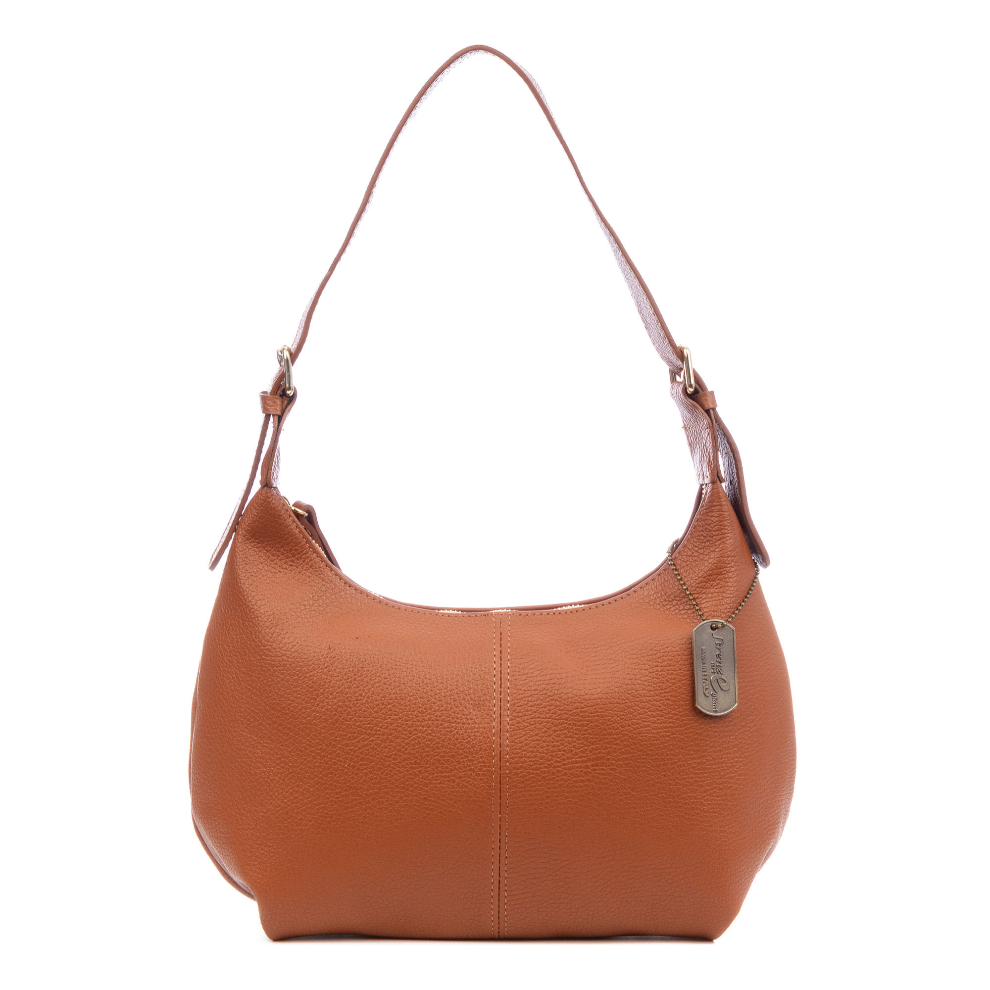 Aulla borsa a spalla donna. Pelle autentica Dollaro.