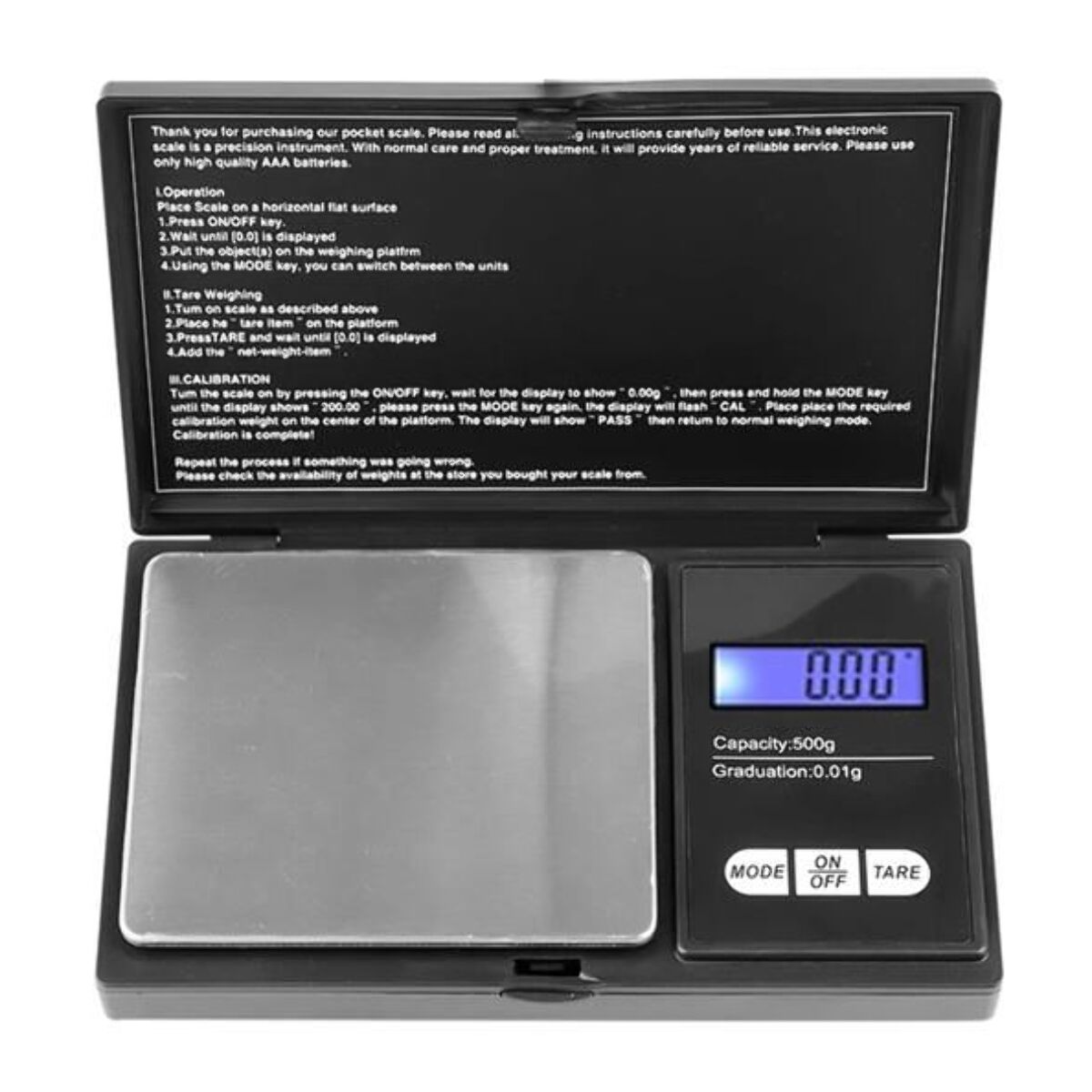 Balance électronique portative pour bijoux Herzberg HG04265