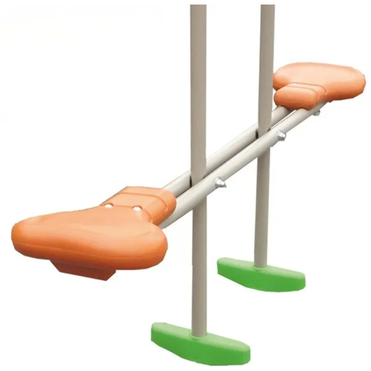 Balançoire en bois poutre métal Techwood OPTIMA Trigano 2,30 m avec toboggan