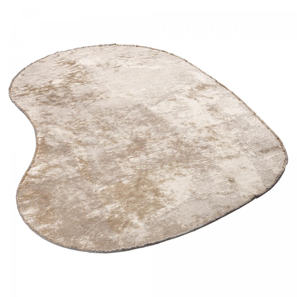 ATINA Tapis salon kilim, Forme originale, Tissé à la main