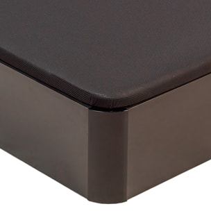 Canapé Abatible 32CM | ENVÍO, MONTAJE Y RECOGIDA ANTIGUO INCLUIDO | Madera | Negro | Gran capacidad | Tapa 3D | WHAT THE SLEEP
