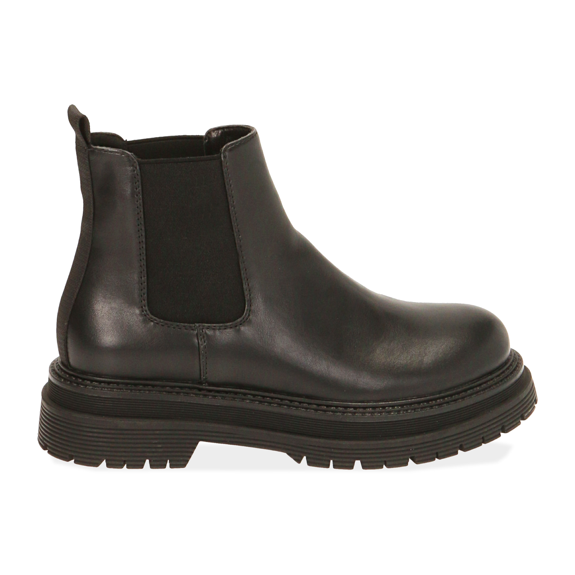 Chelsea boots negras, tacón 5 cm