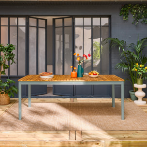 Table de jardin bois d'acacia 10 places SENORA