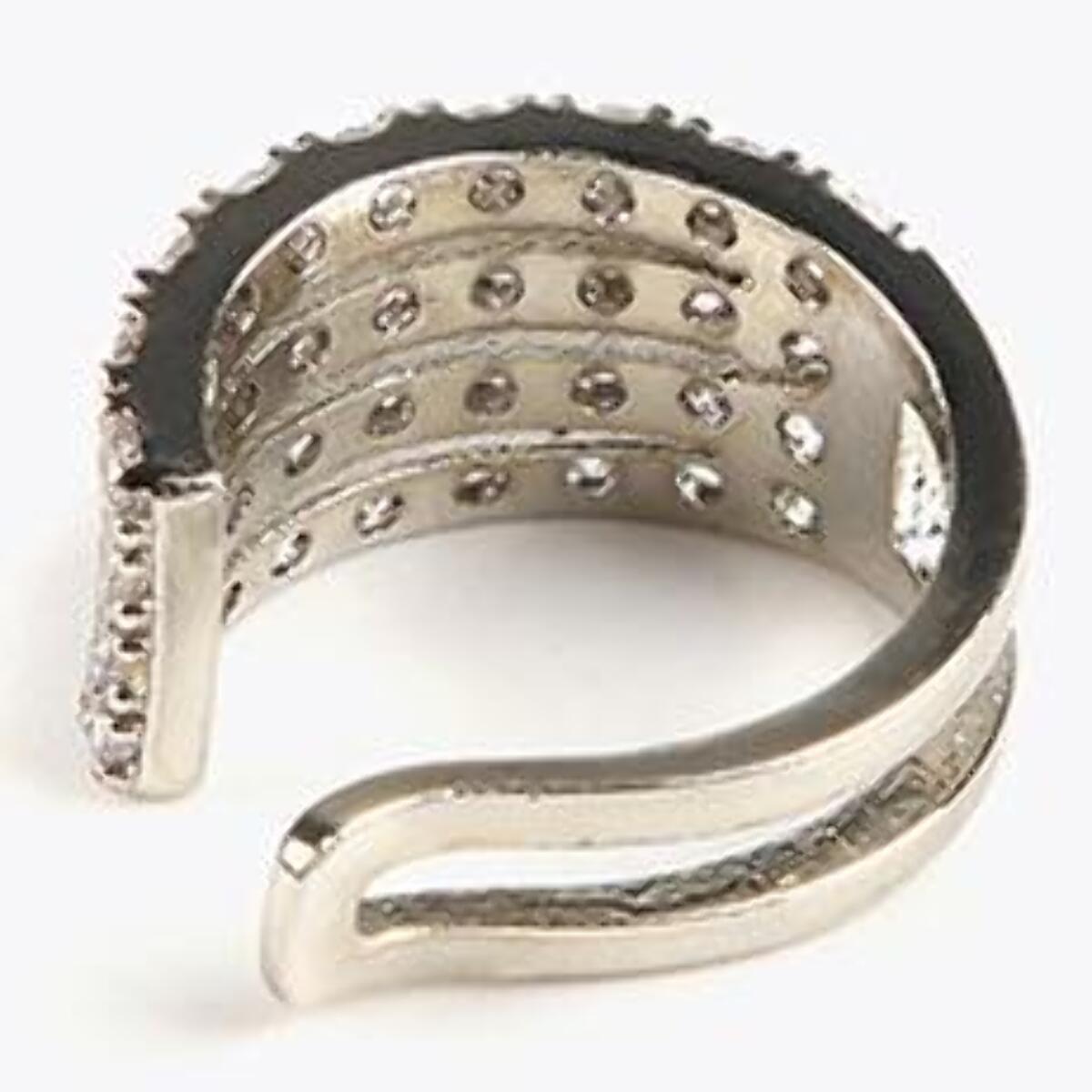 Orecchino piercing in cristallo