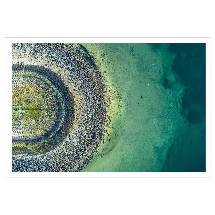 Poster deco au bout de la jetée Affiche seule