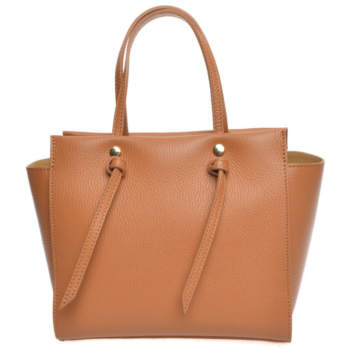 Borsa a mano Anna Luchini Cammello