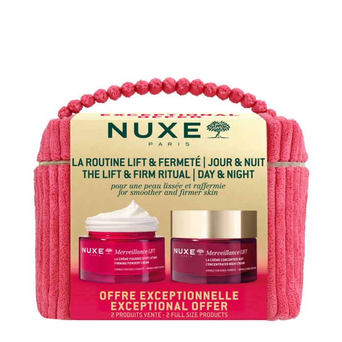 Merveillance Lift - Coffret Crème Poudrée Effet Liftant 50 ml + Crème Concentrée de Nuit 50 ml