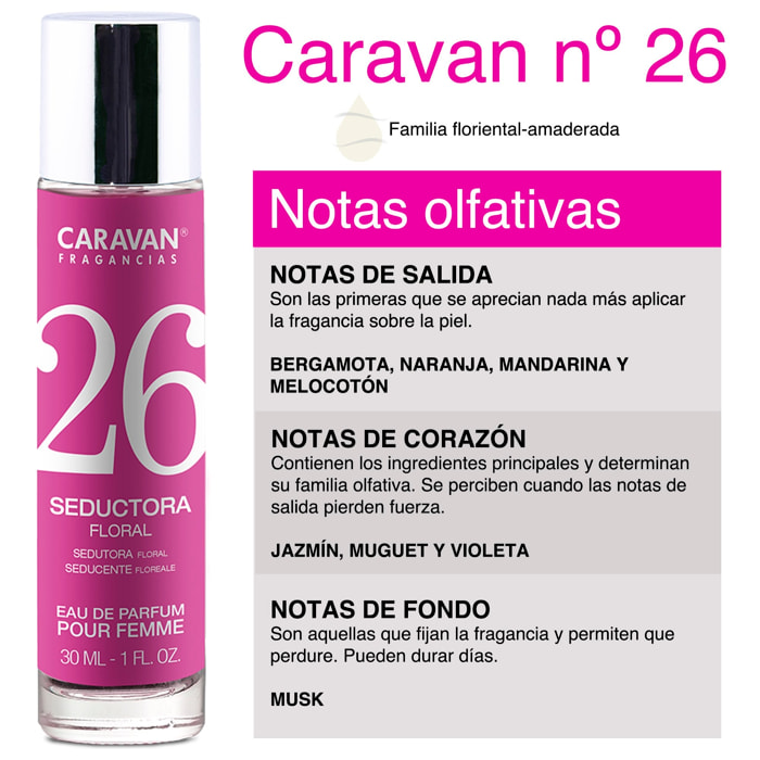 Caravan perfume de mujer nº26 30ml