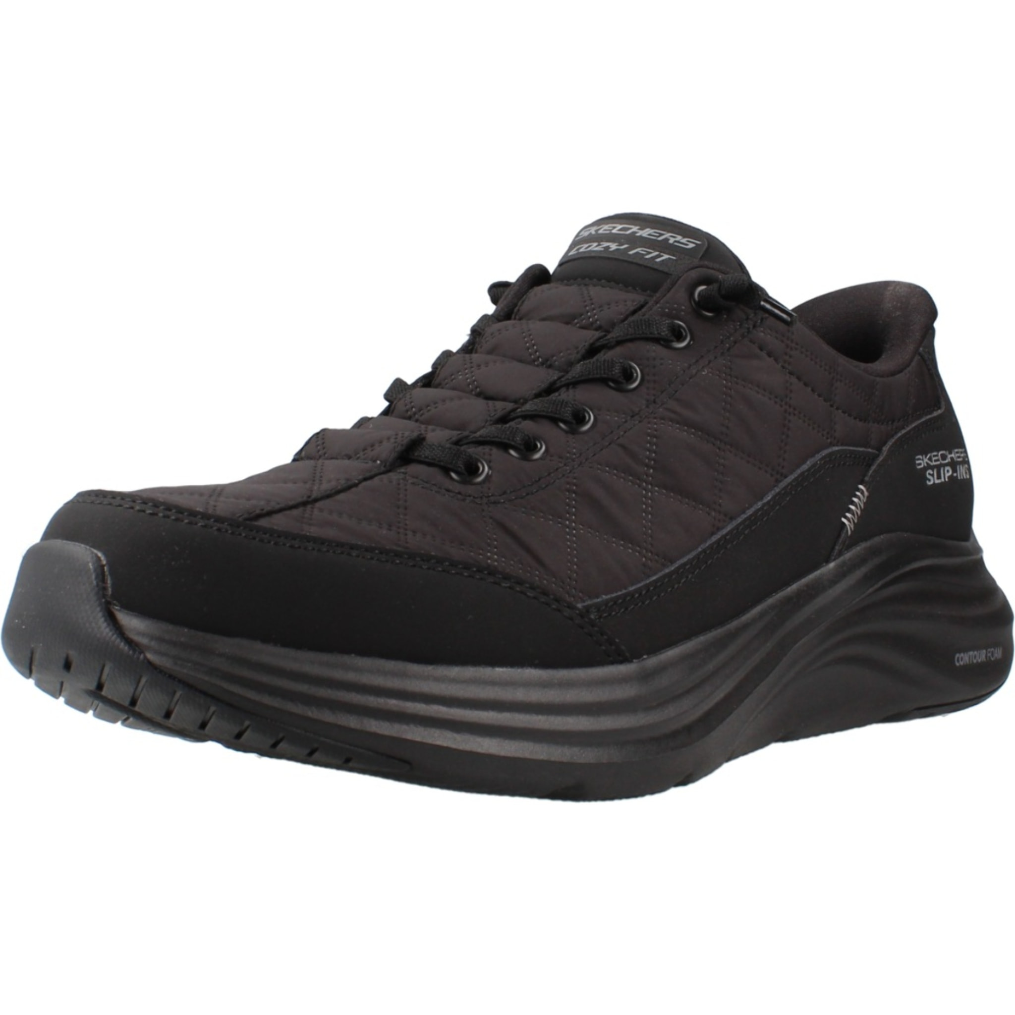 Sneakers De  Hombre 232619s Contour Foam Cozy Fit Negro