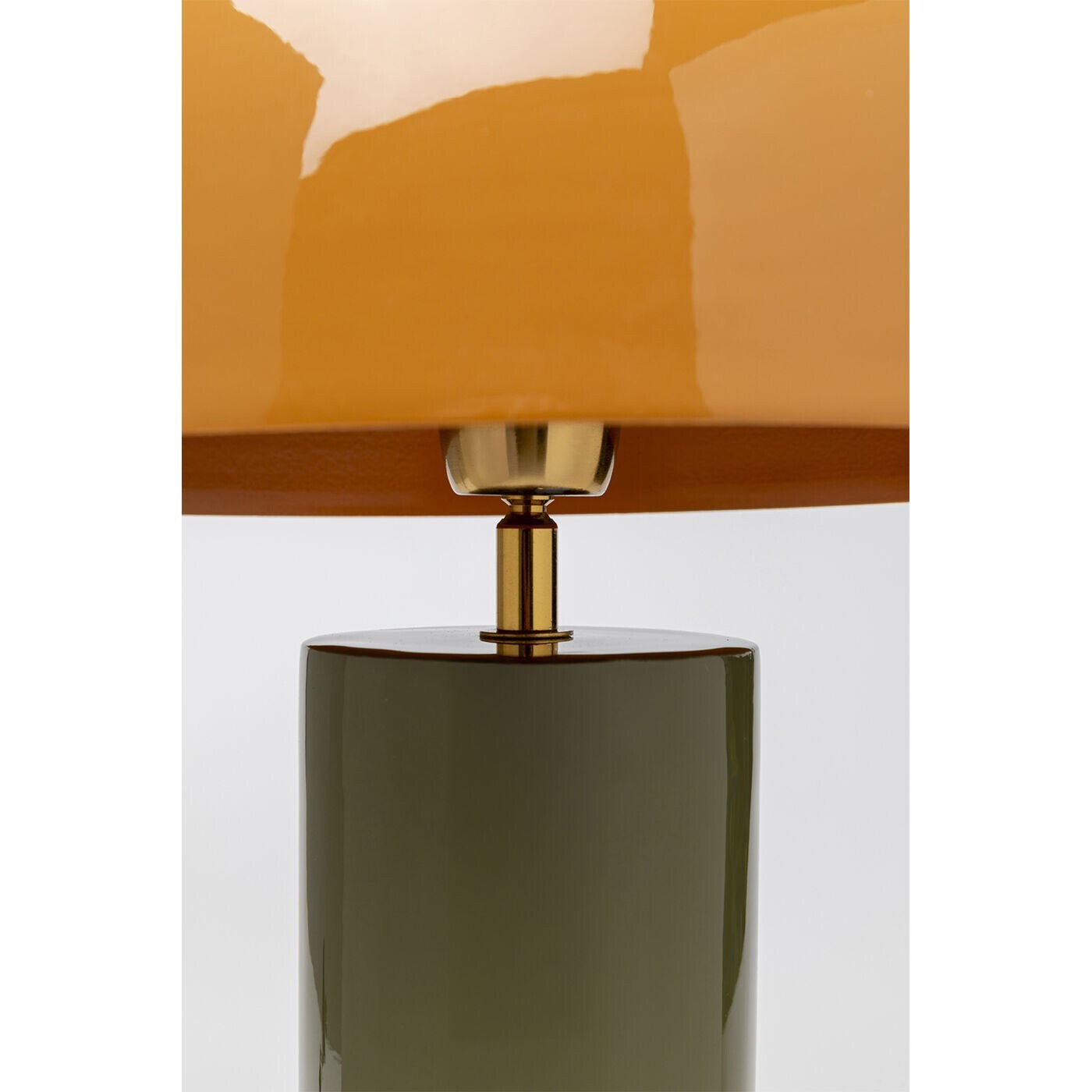 Lampe Josy jaune et verte Kare Design